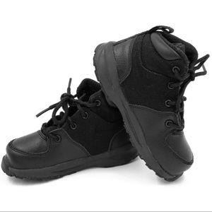 NIKE BLACK TODDLER SHOES Size 8C